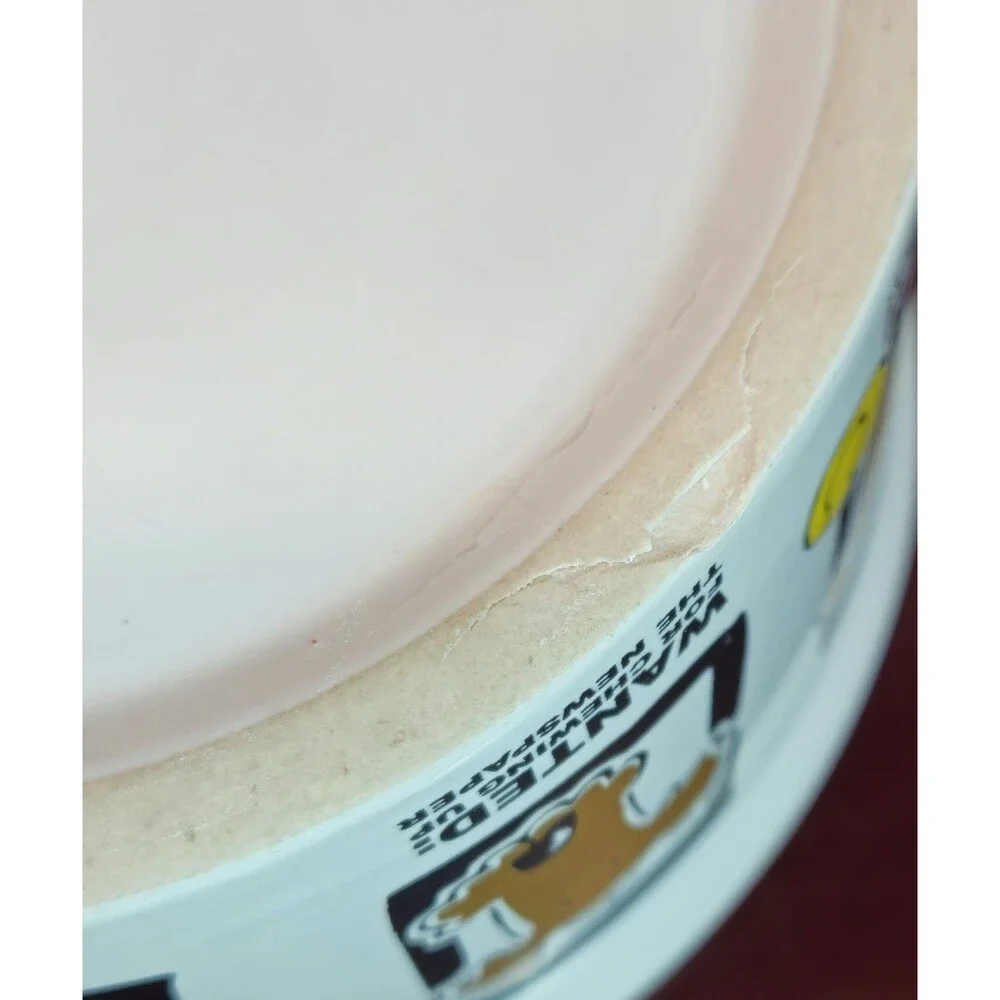 Signature Housewares Mug Shots Stoneware Dog Food Bowl